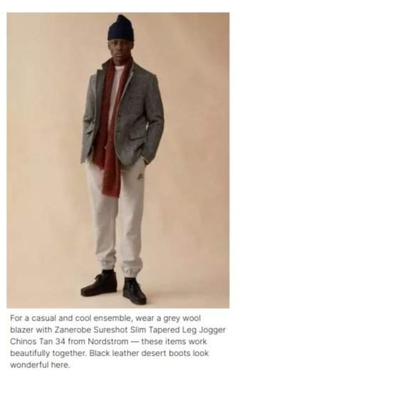 ZANEROBE Sureshot Jogger Chinos Tan - 07/24 - Picture 11 of 14